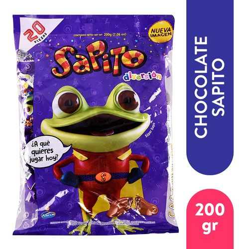 Chocolate Arcor Sapito Mani - 200gr