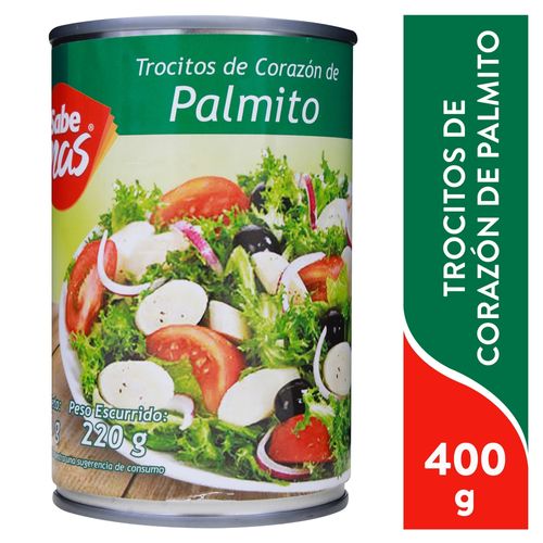 Palmito Sabemas Trocitos 220Gr