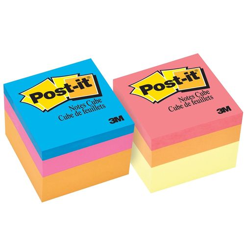 Post It Nota Adhesiva Brt Cube 2X2400Ea