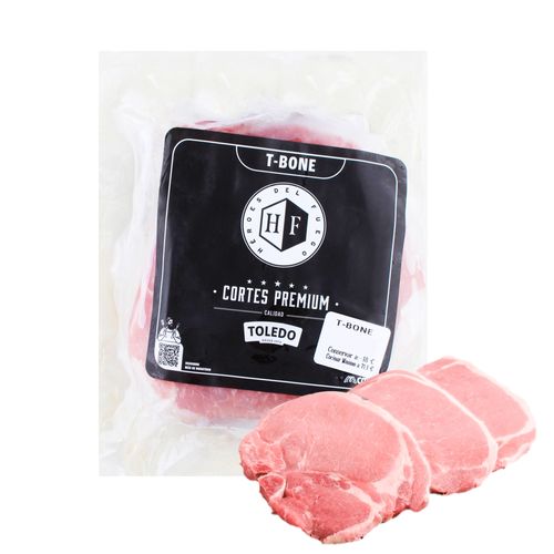 T-bone de cerdo Toledo - Precio indicado por libra