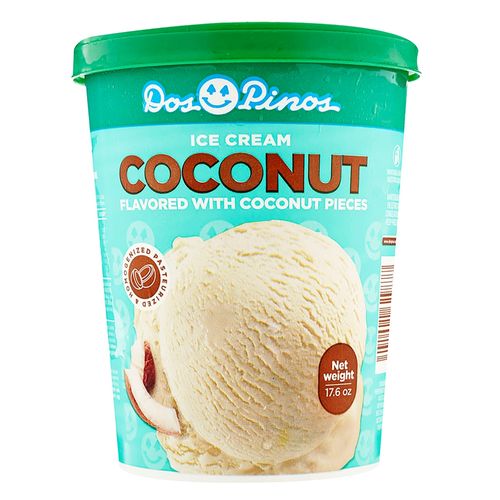 Helado Dos Pinos sabor coco - 500 g