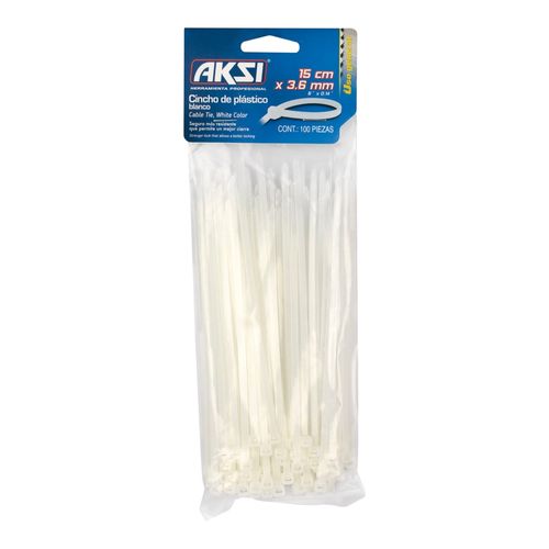 Cincho De Plastico De 150 x 3 6 mm