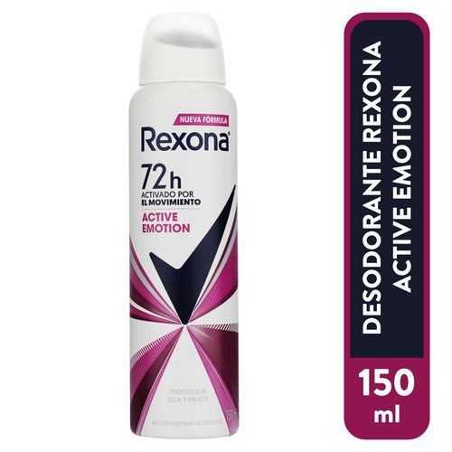 Desodorante Rexona Active Emotion en Spray - 150 g