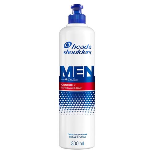 Crema para Peinar Head & Shoulders Men con Old Spice Control Caspa - 300 ml