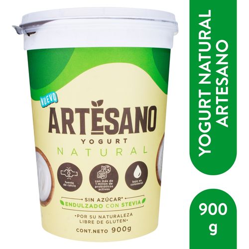 Yogurt Artesano stevia - 900 g
