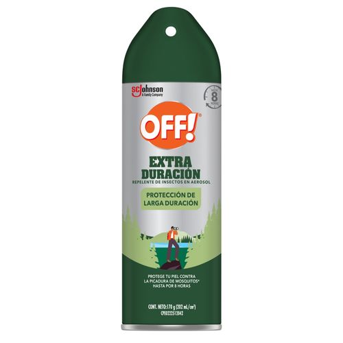 Repelente Off aerosol extra duración - 202 ml