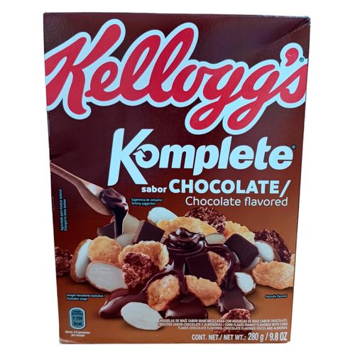 Cereal Kelloggs Komplete Chocolate - 280 g