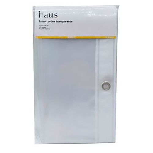 Cortina Para Baño Haus, Transparente