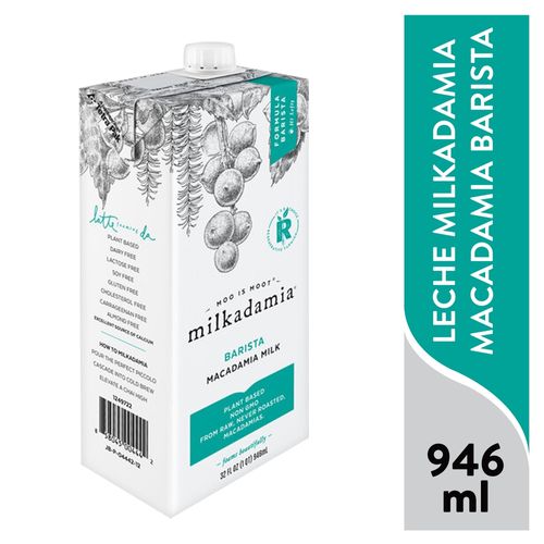 Leche Milkadamia  Macadamia Barista - 946 ml