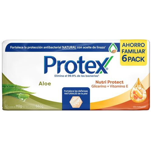 Jabon Corporal Protex Mix 110 g 6 Pack