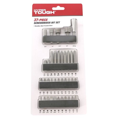 Set De Puntas Hyper Tough Para Destornillador 37 piezas