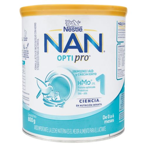 Formula Infantil Nan 1 Optipro 800Gr