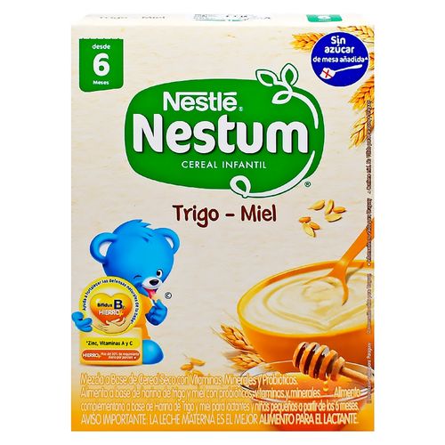 Cereal Infantil Nestum Trigo Miel 50Gr