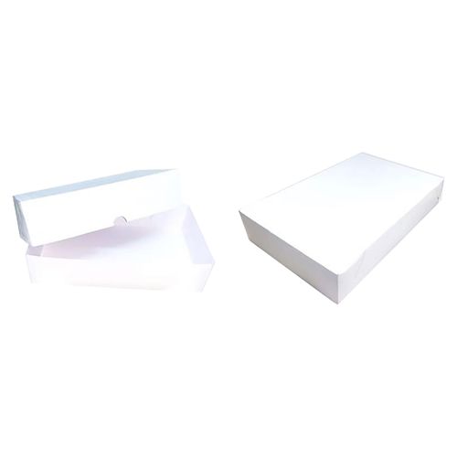 Caja Cintamax bandeja dos piezas pequeña color blanco