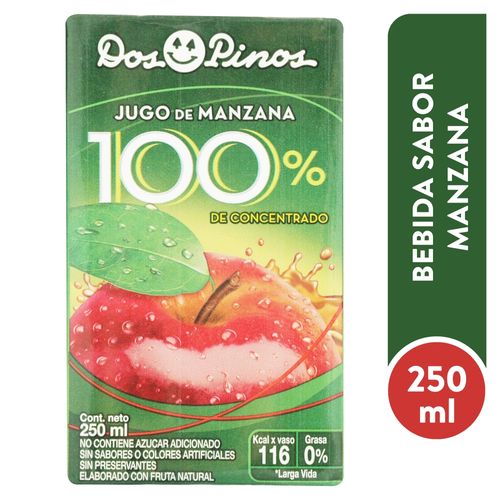 Jugo De Manzana 100 Dos Pinos