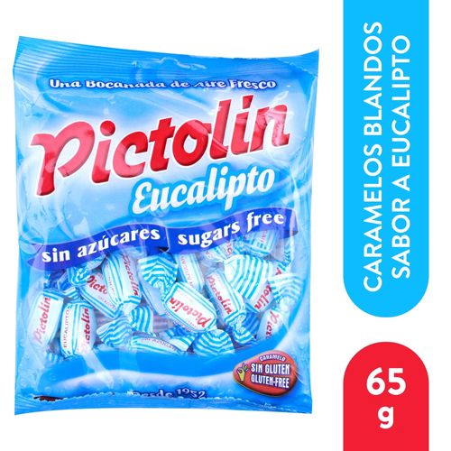 Dulce Eucalipto Pictolin Sin Azucar 65gr