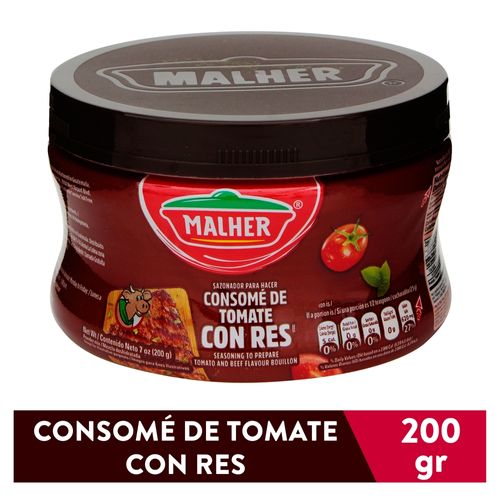 Consome Malher de Tomate con Res - 200 g