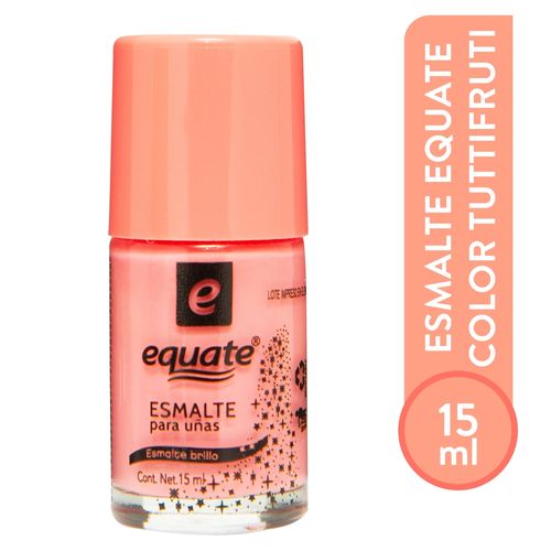 Esmalte Para Uñas Marca Equate Color Tuttifrutti - 15 ml