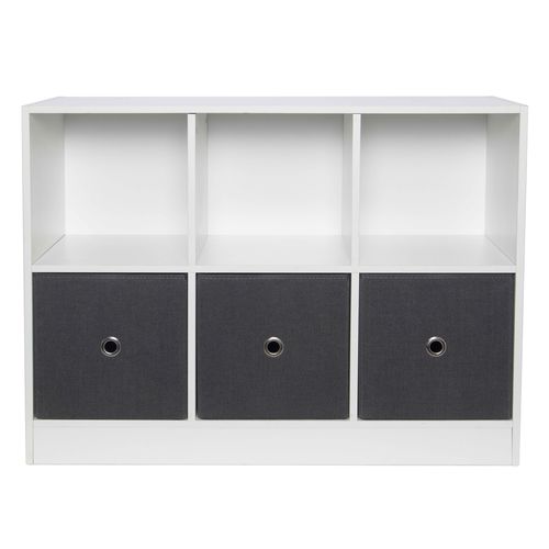 Mueble Mainstays color blanco con gavetas