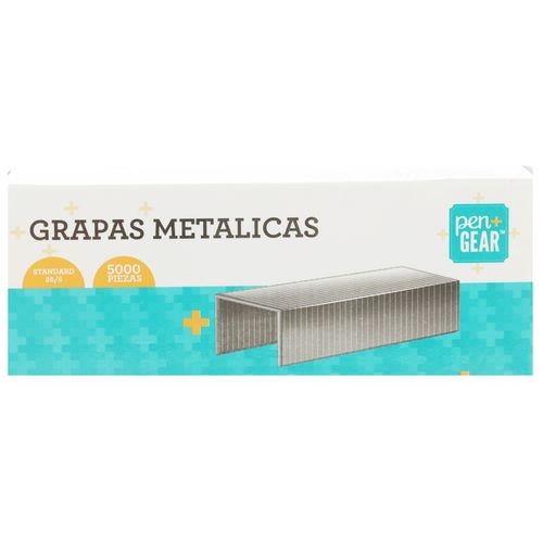 Grapas Pen + Gear metálicas - 5000 Pzas