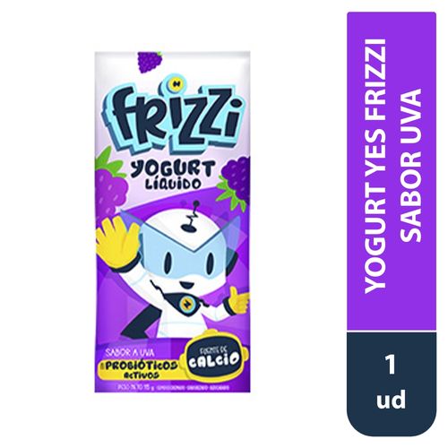 Yogurt Yes Frizzi sabor Uva