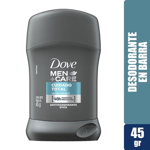 Desodorante en Barra Dove Men Cuidado Total - 45g