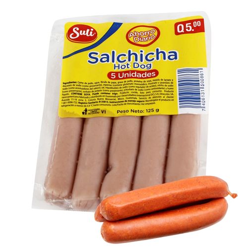 Salchicha Suli Ahorro Diario 125gr