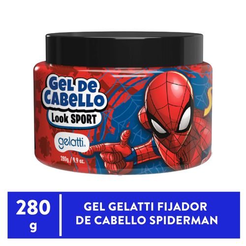 Gel Gelatti Fijador de Cabello Spiderman - 280 g