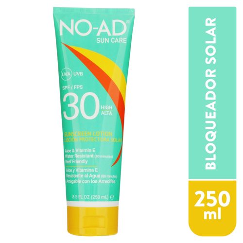 No Ad Spf 30 Sunscreen Lotion 251Gr