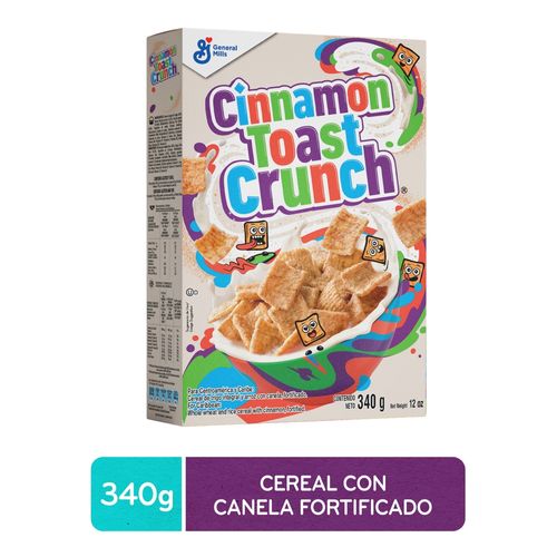 NESTLE CINNAMON TOAST CRUNCH®  Canela Cereal 340g Caja