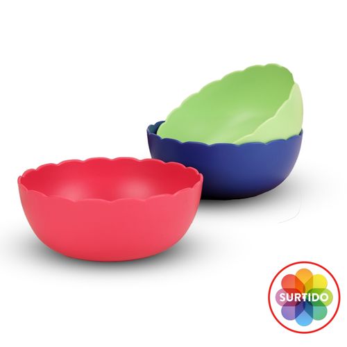 Bowl Mainstays plástico Surtido -38 oz
