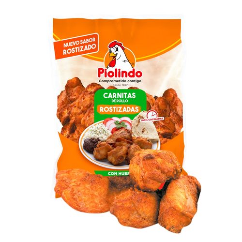 Carnitas De Pollo Piolindo Con Hueso Sabor Original - 200g