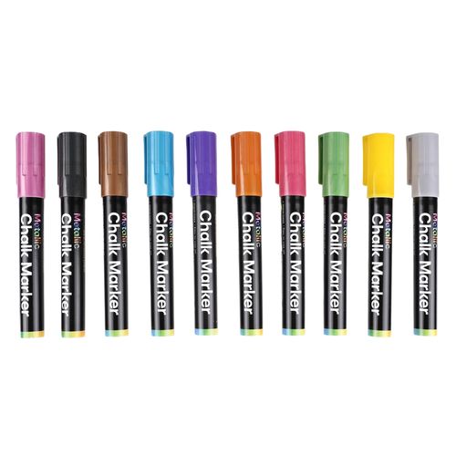 Tizas Pen + Gear multicolor pack - 10 Uds