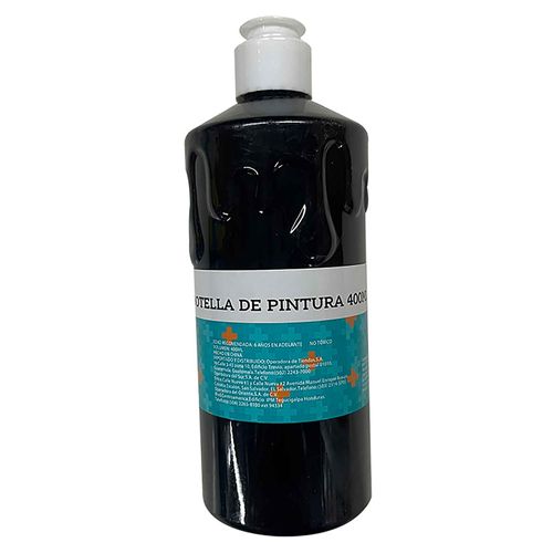 Botella pintura Pen + Gear negro - 400 ml
