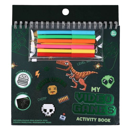 Libro Pen + Gear de actividades con marcadores de color - 7 Pzas