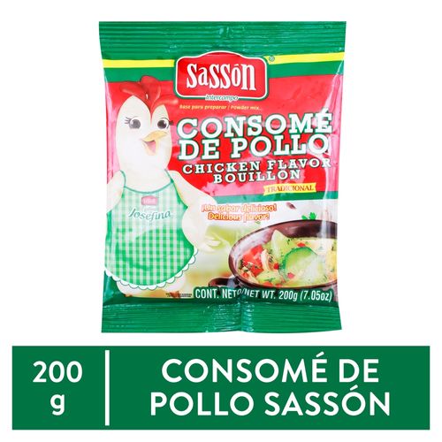 Consome Sasson Tradicional Bolsa - 200gr