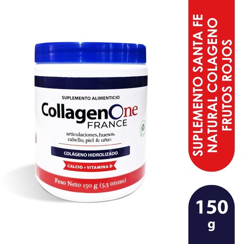 Colageno One France Sf Tarro Frut Rojos