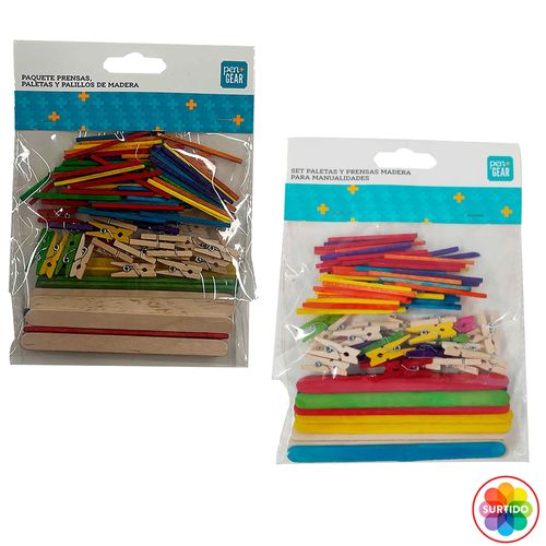 Kit para manualidades Pen Gear de madera