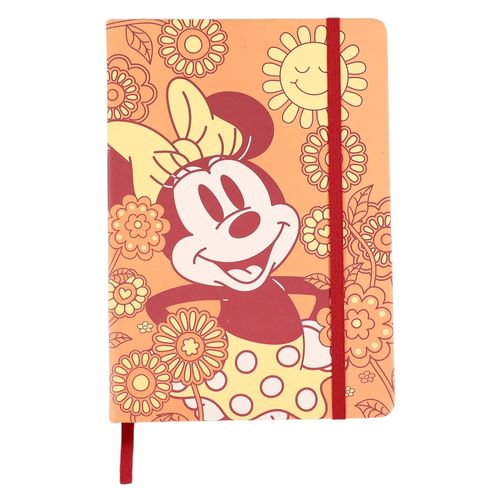 Libreta Minnie Mouse pasta dura - 120 hojas
