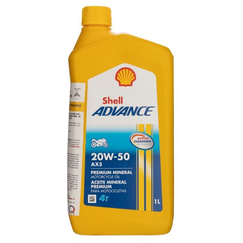 Shell Advance Para Moto 20w50 Lt