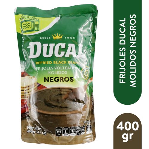 Frijol Ducal  Molido Negro Doy Pack - 400gr