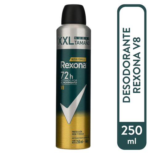 Desodorante Rexona Aerosol V8 250ml