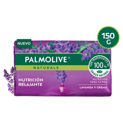 Jabón Corporal Palmolive Naturals Nutrición Relajante Lavanda Y Crema - 150g