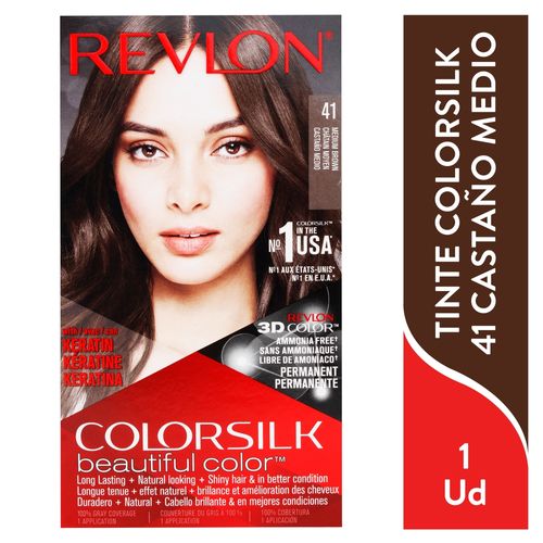 Tinte Revlon Colorsilk Mediu Brown - 130ml