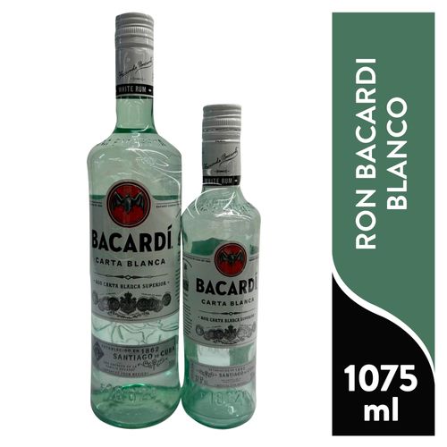 Ron Bacardi Blanco - 1075 ml