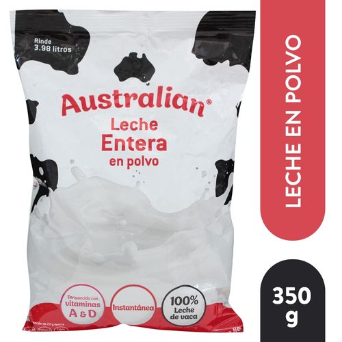 Leche Autralian Entera Bolsa - 350gr