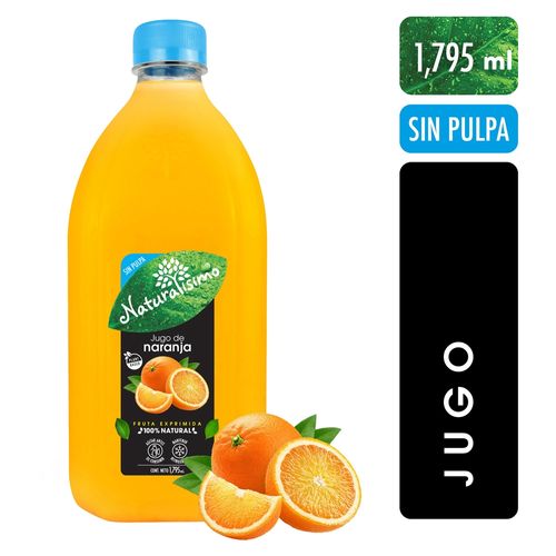 Jugo Naturalisimo Naranja Sin Pulpa - 1795ml