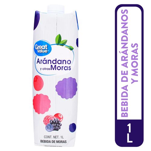 Bebida Great Value Moras - 1000 ml