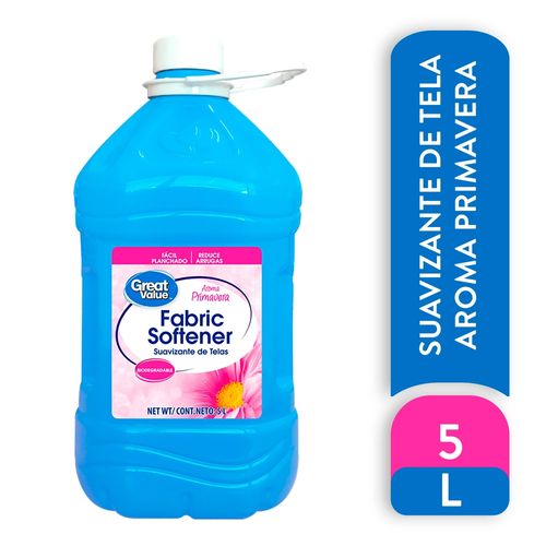 Suavizante Marca Great Value Suavidad Externa Primavera - 5000 ml