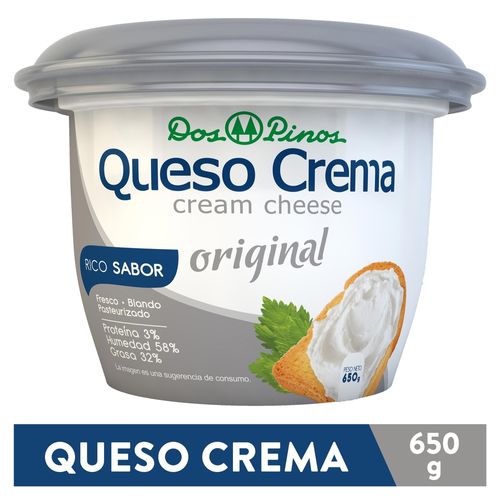 Queso Dos Pinos Crema Tipo Americano - 650 g